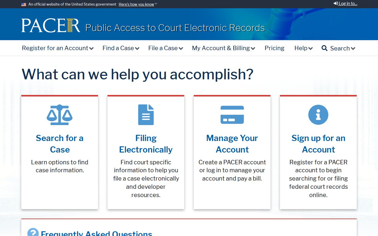 Saguache County District Court separate PACER federal records context
